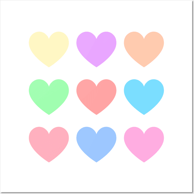 Free Clip Pastel Hearts, Download Free Clip Pastel Hearts Png Images 