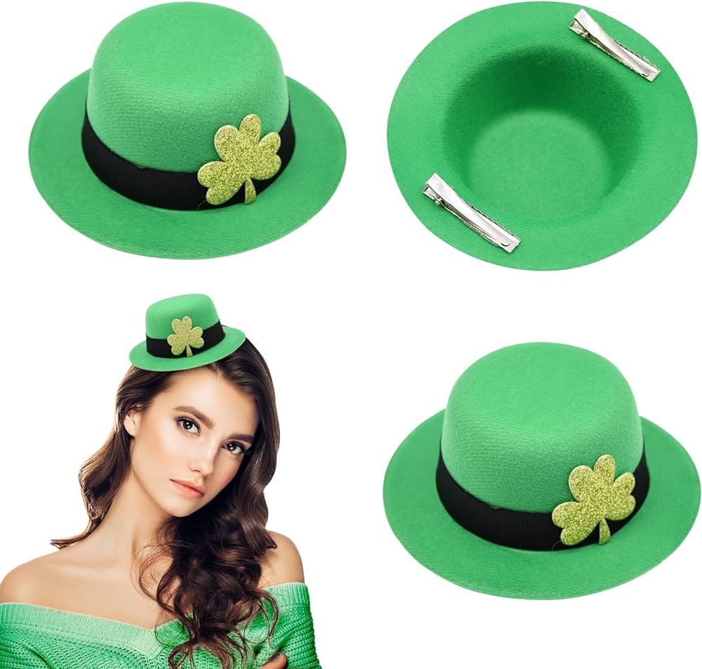 st patricks day barrett for hair accessories