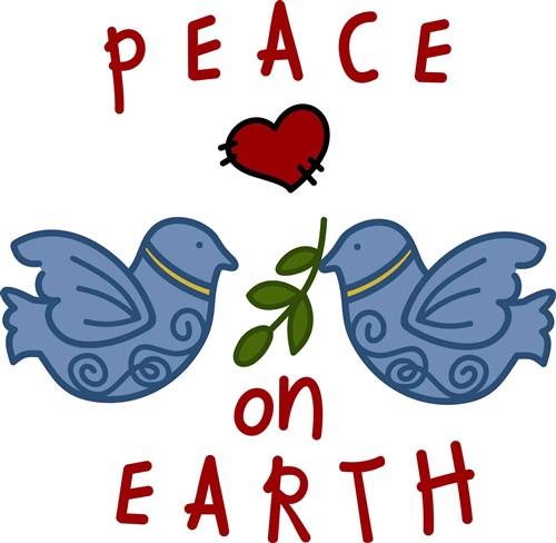 PEACE Clip Art for Kids, Diversity, Peace Symbol Clipart, Dove of ...