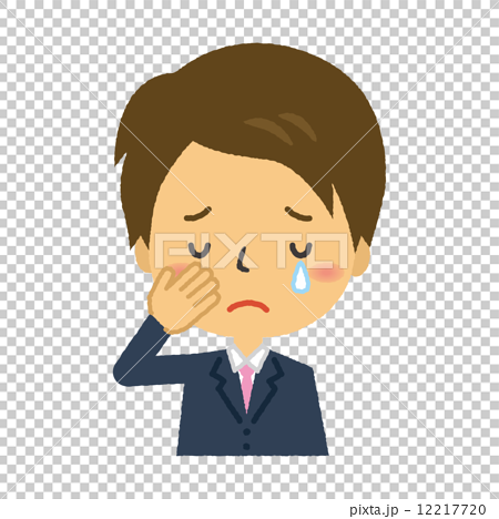 People businessman crying sad crying - Stock Illustration ... - Clip ...