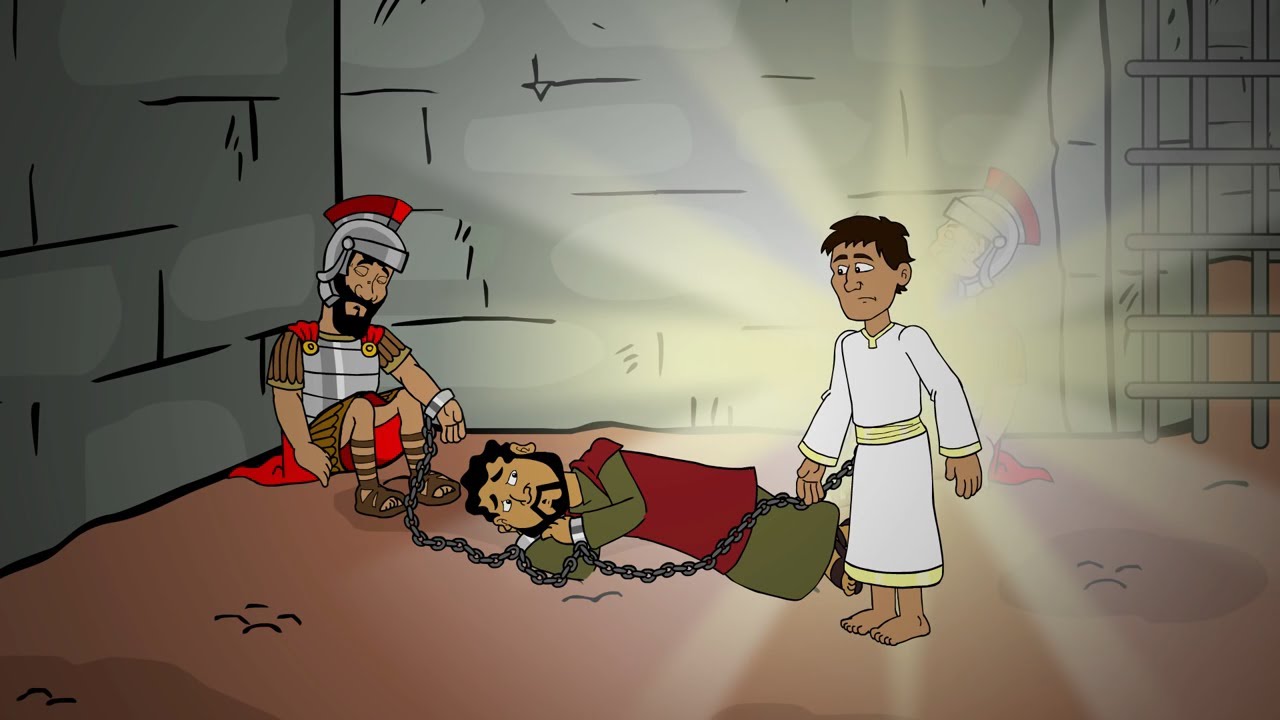 Bible Story: Peters escape from Prison 9 05 21 - Clip Art Library