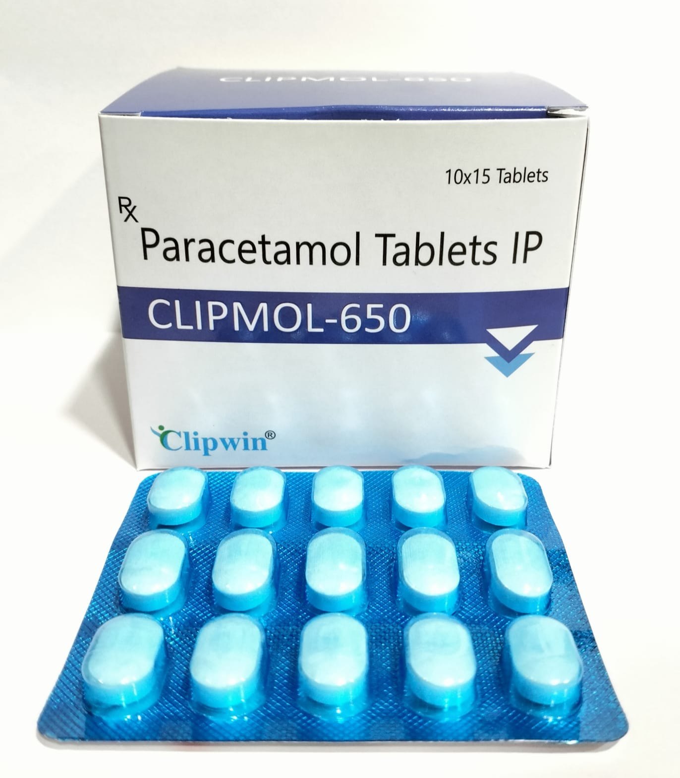 CLIPMOL-650 / PARACETAMOL-650 MG, CLIPWIN PHARMACEUTICALS, 10*10 ...