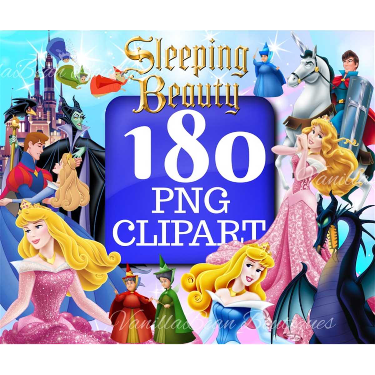 Sleeping Beauty PNG Clip art, Aurora png clipart Printable Images ...