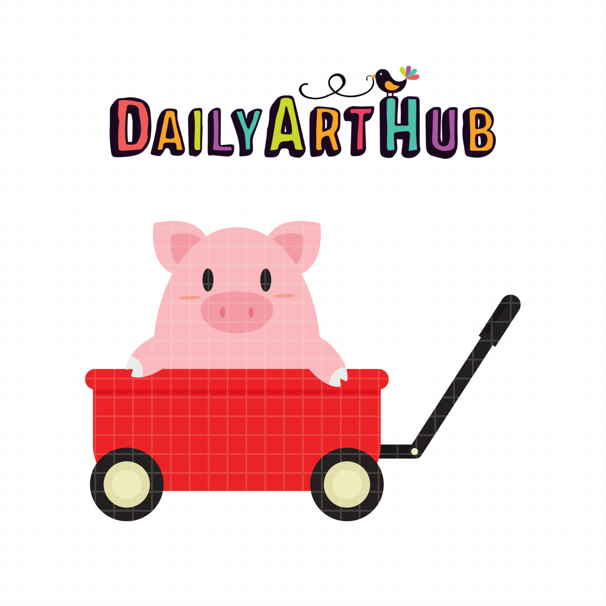 Pig Wagon Clip Art – Daily Art Hub // Graphics, Alphabets & SVG - Clip ...