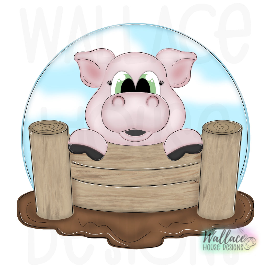 Piggy Pig Pen Printable Template | Pig Pen | 3zx.com.br - Clip Art Library