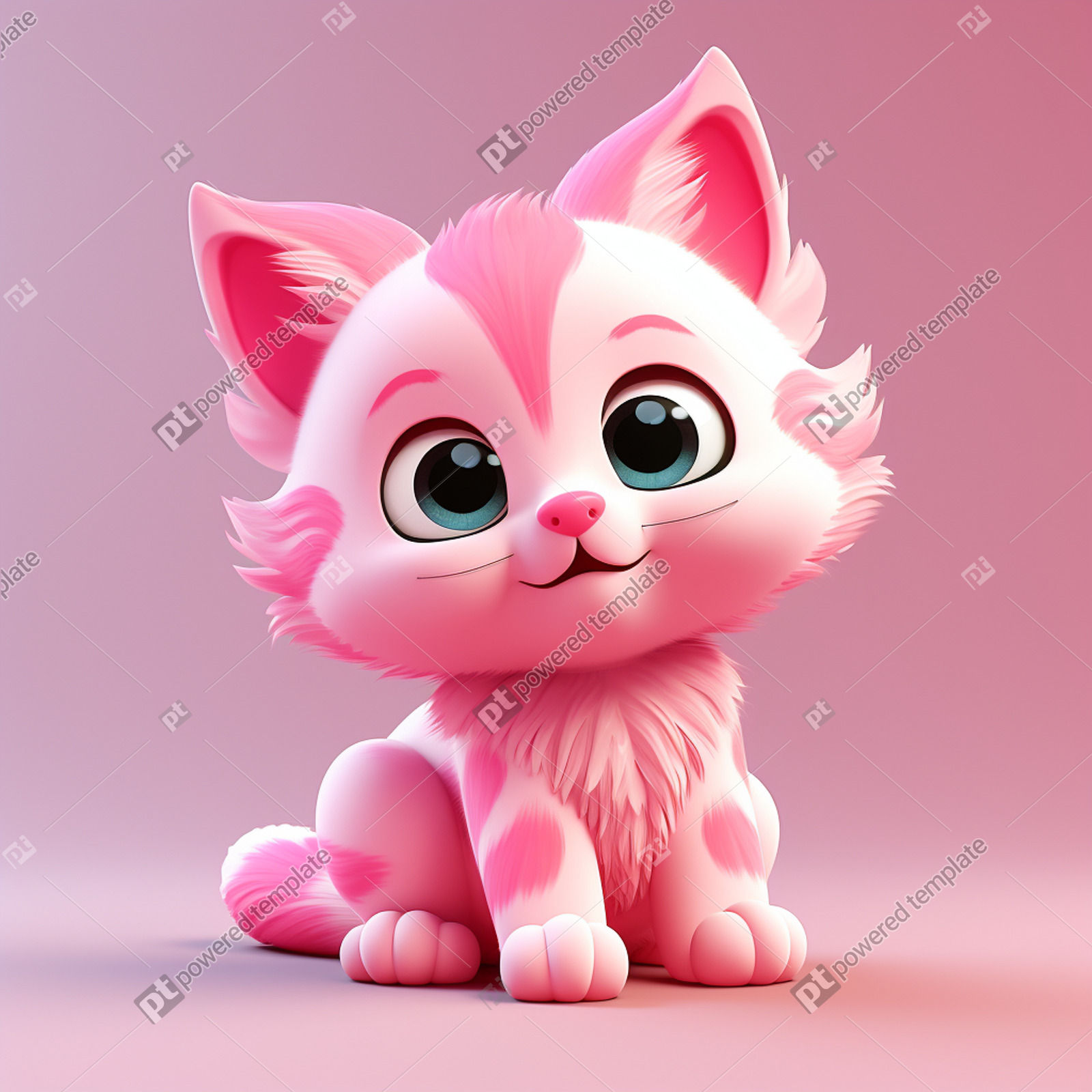 Free clip pink cats, Download Free clip pink cats png images, Free ...