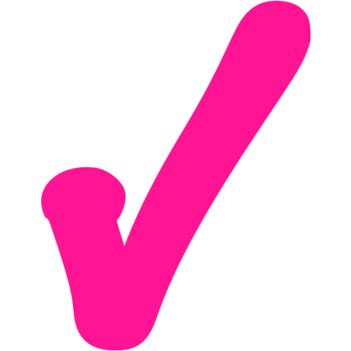 Free clip pink check mark, Download Free clip pink check mark png ...