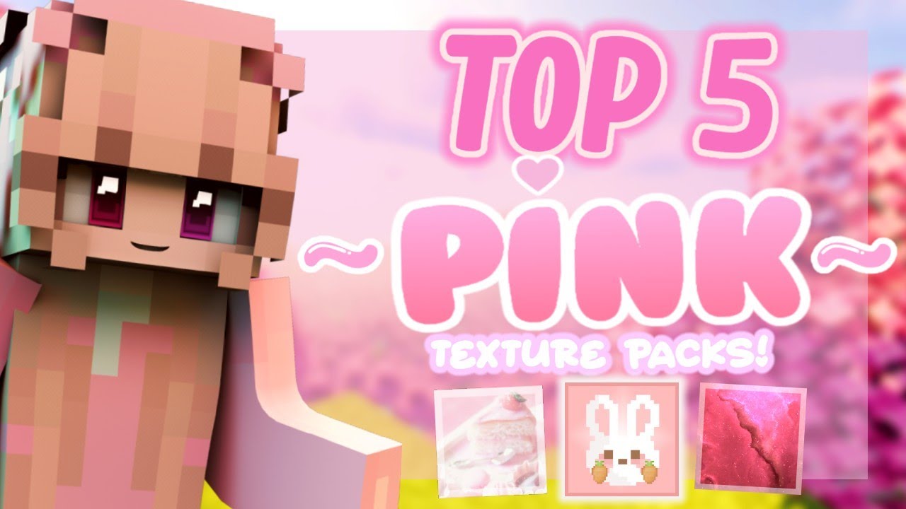 Top 5 BEST PINK Texture Packs for 1.8.9 (Minecraft) - Clip Art Library