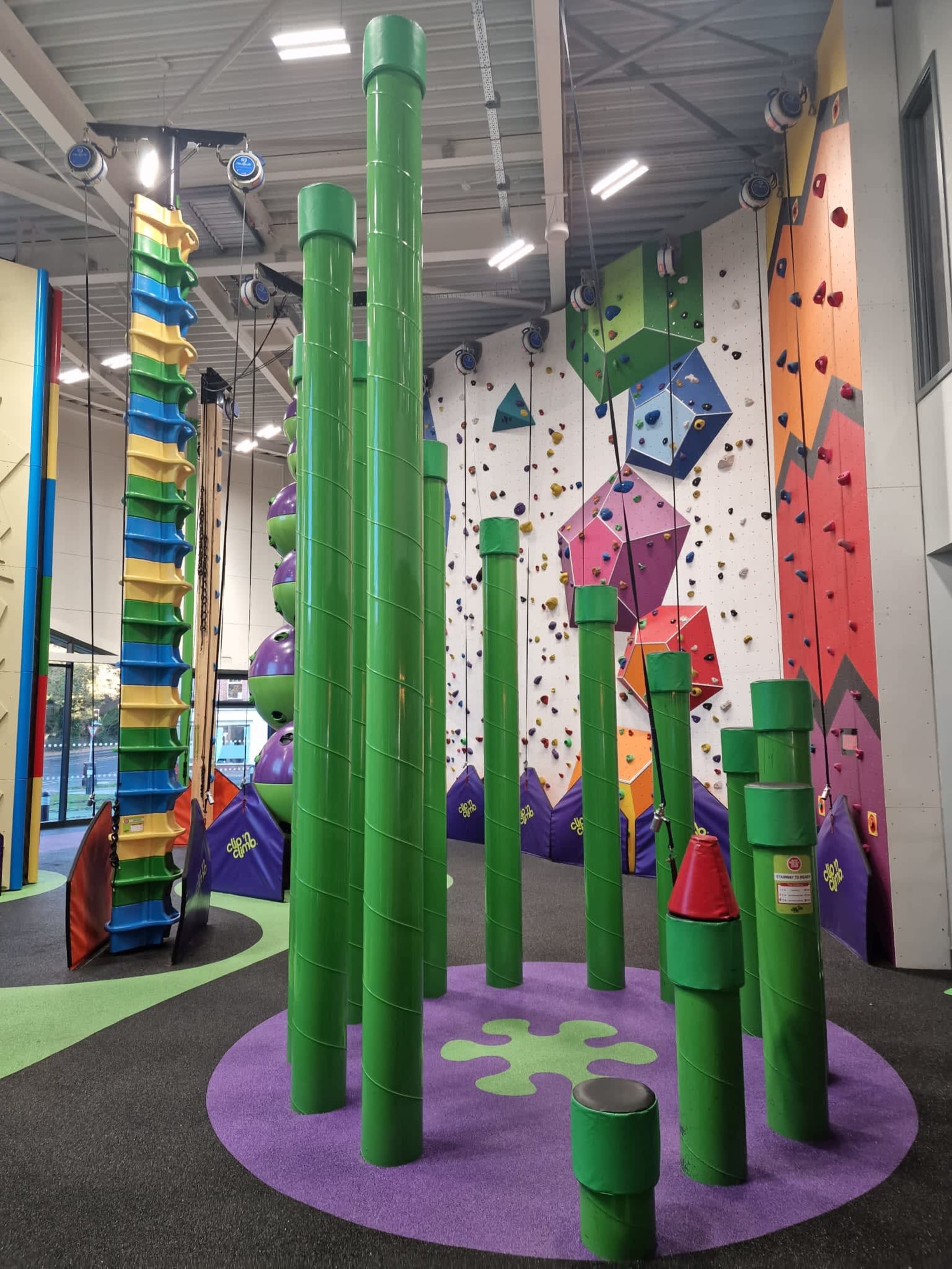 Clip n Climb at Places Leisure Camberley | Day Out With The Kids - Clip ...