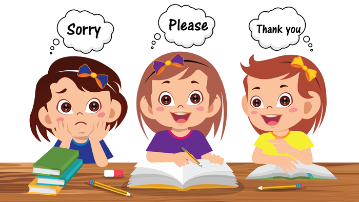 Say Please And Thank You : Good Manners – – Booky Wooky - Clip Art Library