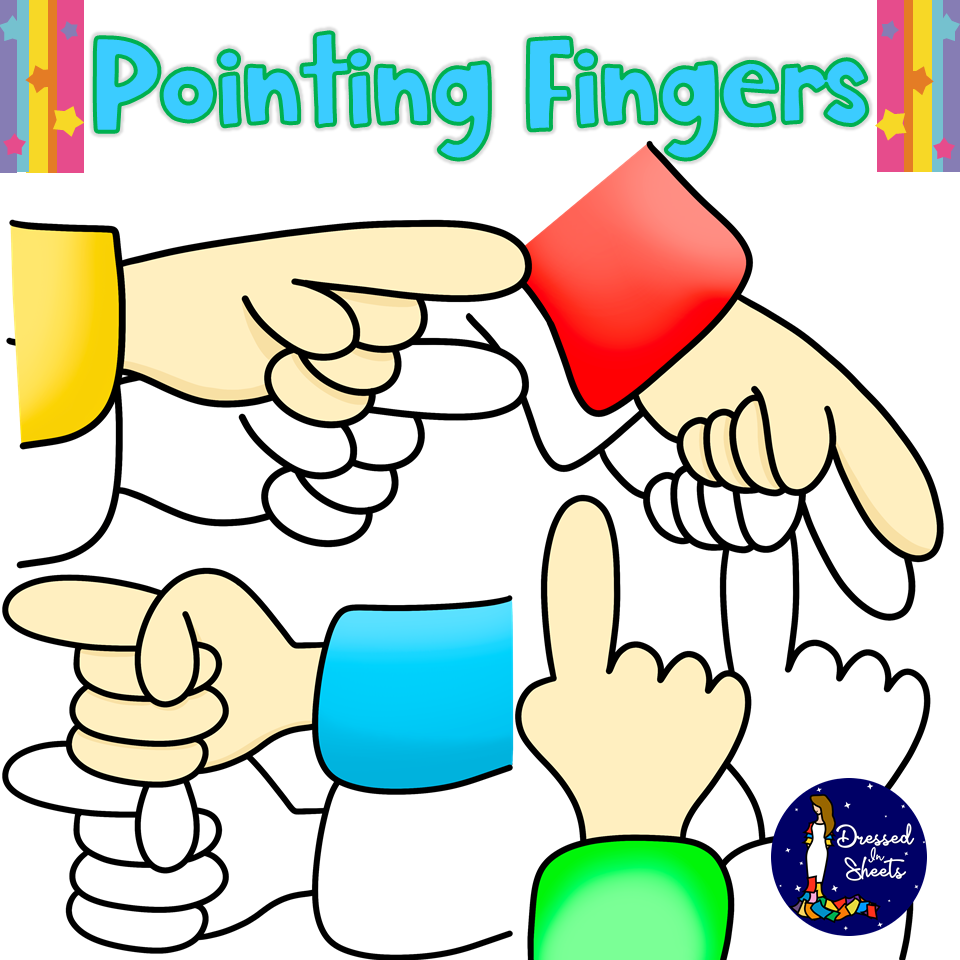 Pointing Finger Clip Art - Clip Art Library