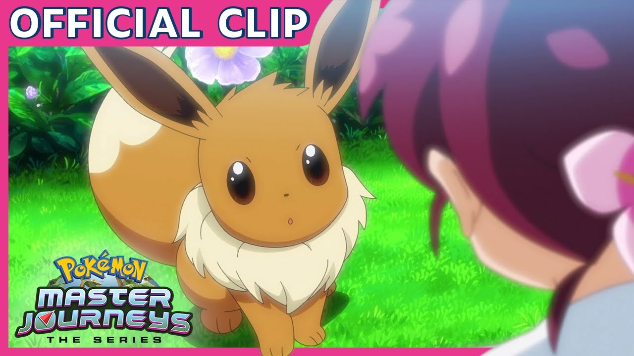 Chloe and Eevee! | Pokémon Master Journeys: The Series | Official Clip ...