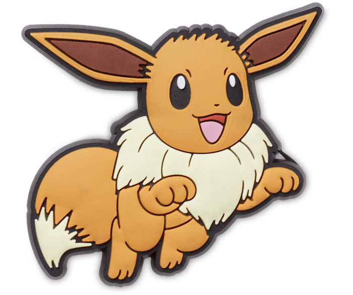 Pokemon Eevee Jibbitz™ charms - Crocs - Clip Art Library