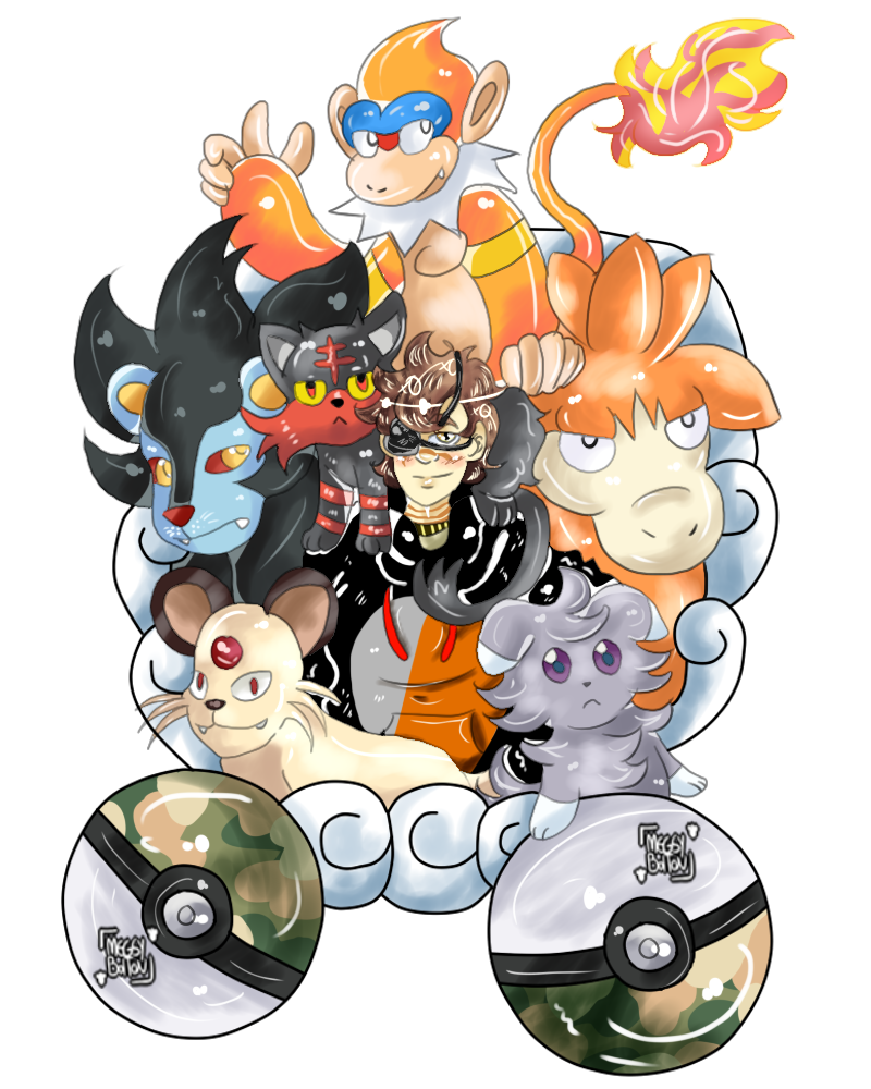 Avas Pokemon Team by NerdyDork88 on DeviantArt - Clip Art Library