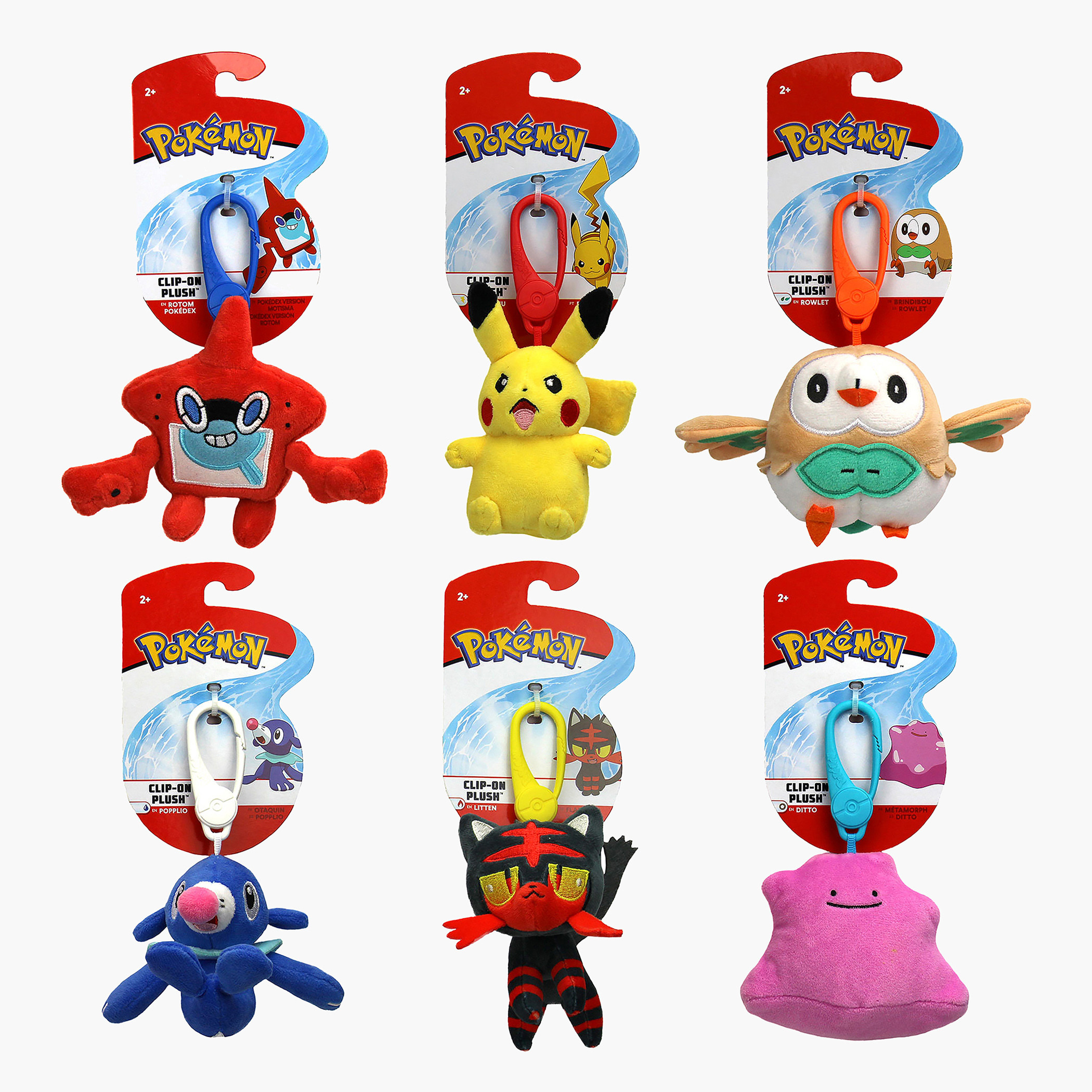 Pokémon Plush Clip-on Soft Toy - Clip Art Library