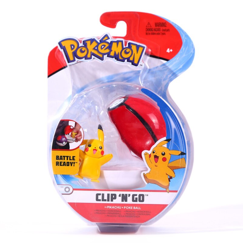 Pokémon Clip N Go Pikachu & Great Ball | Nintendo Distributor SA ...