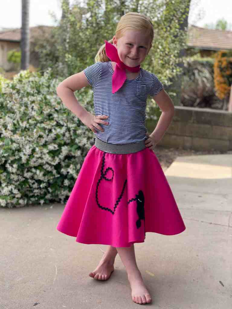 7-9 yrs Medium Child - 50s Poodle Skirt - Purple - Walmart.com - Clip ...