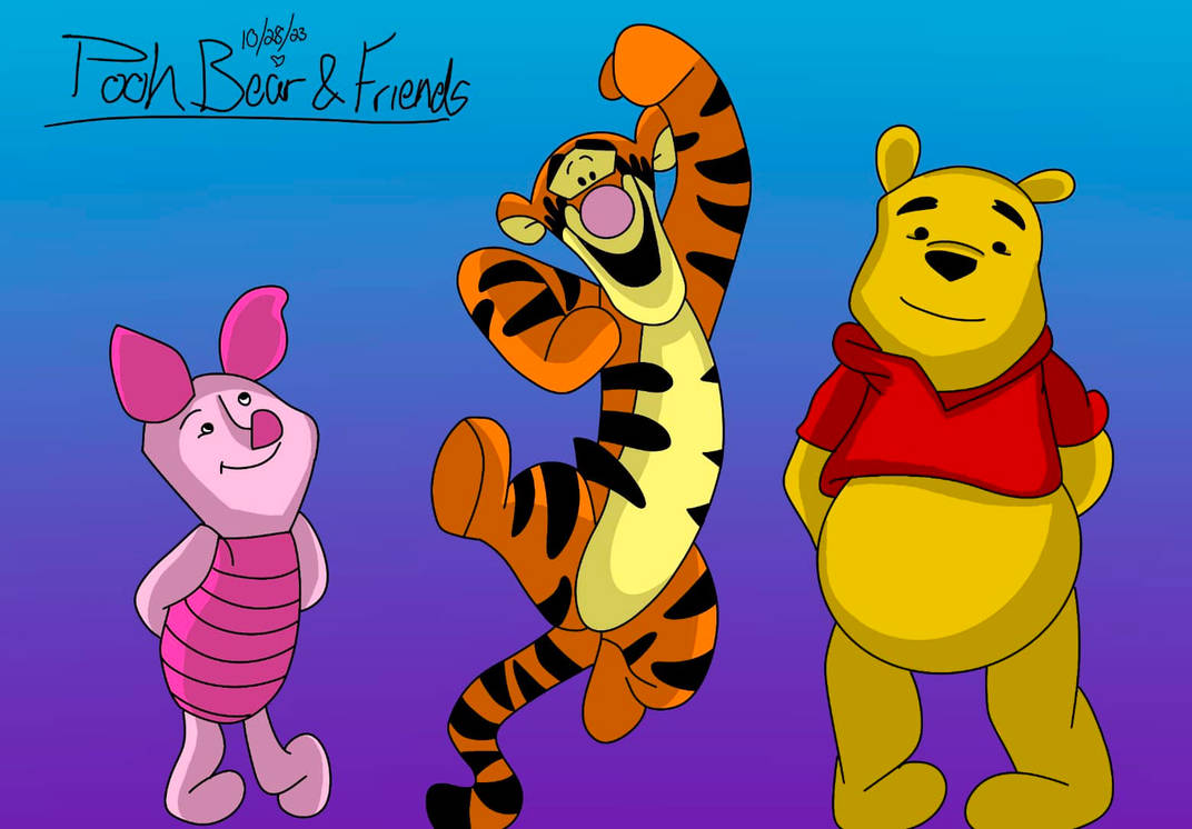 Free clip pooh bear and friends, Download Free clip pooh bear and ...