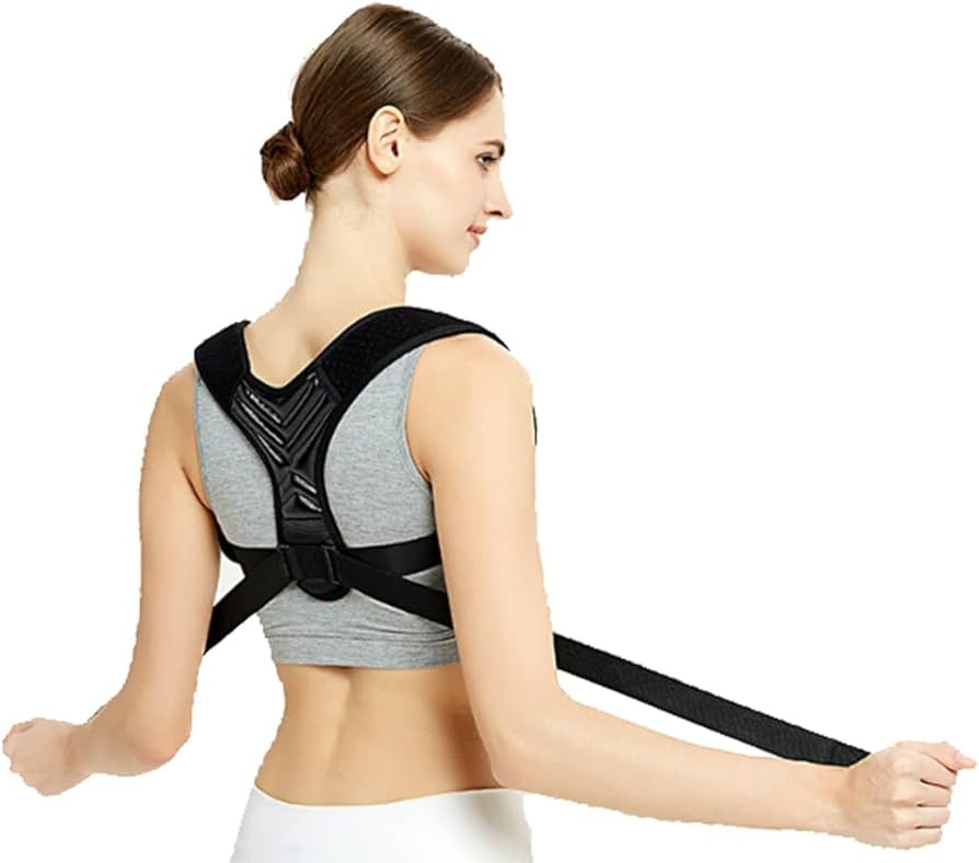 Back Correction Belt, Adjustable Back Spine Support, Posture Corrector ...