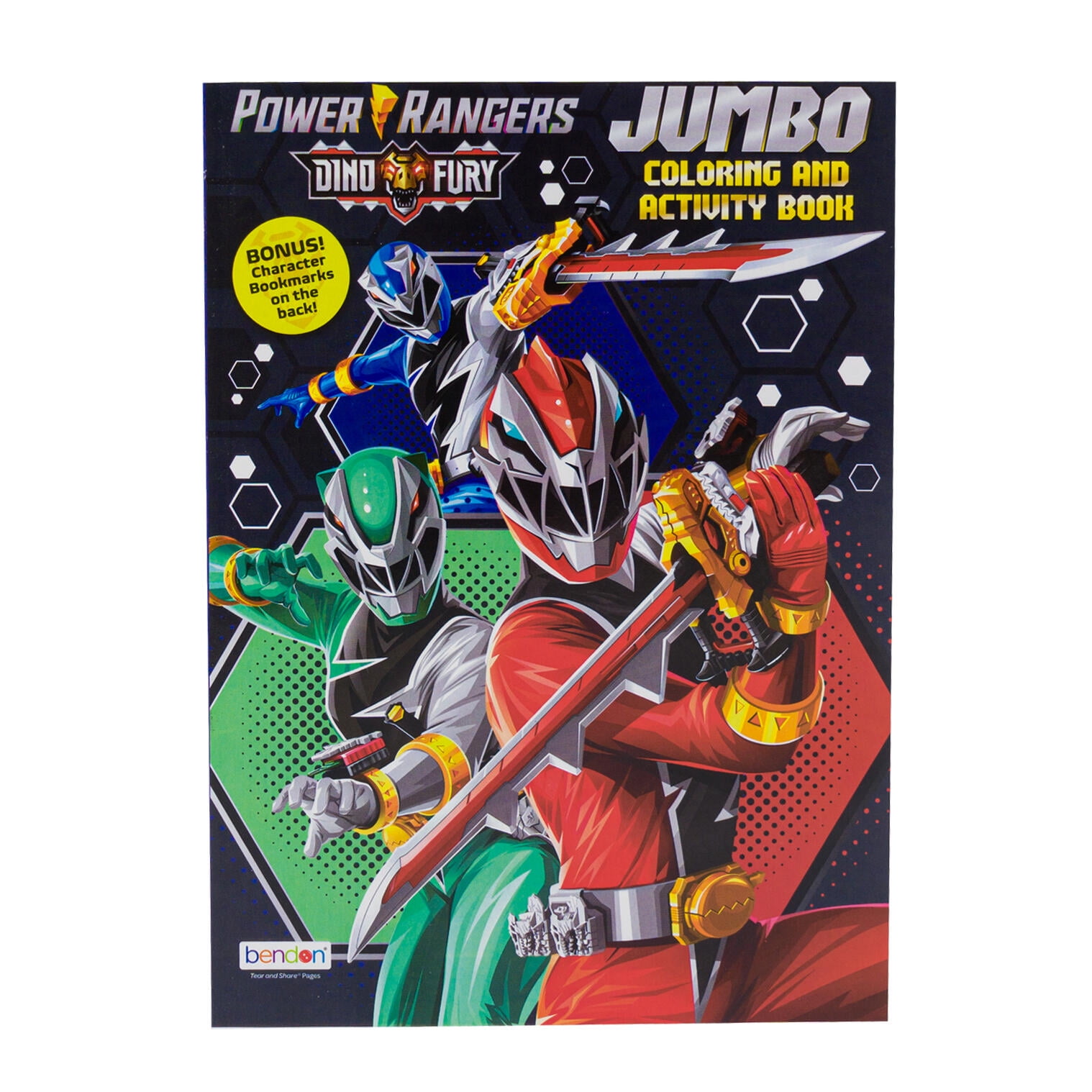 80pg Power Ranger Coloring Book - Walmart.com - Clip Art Library