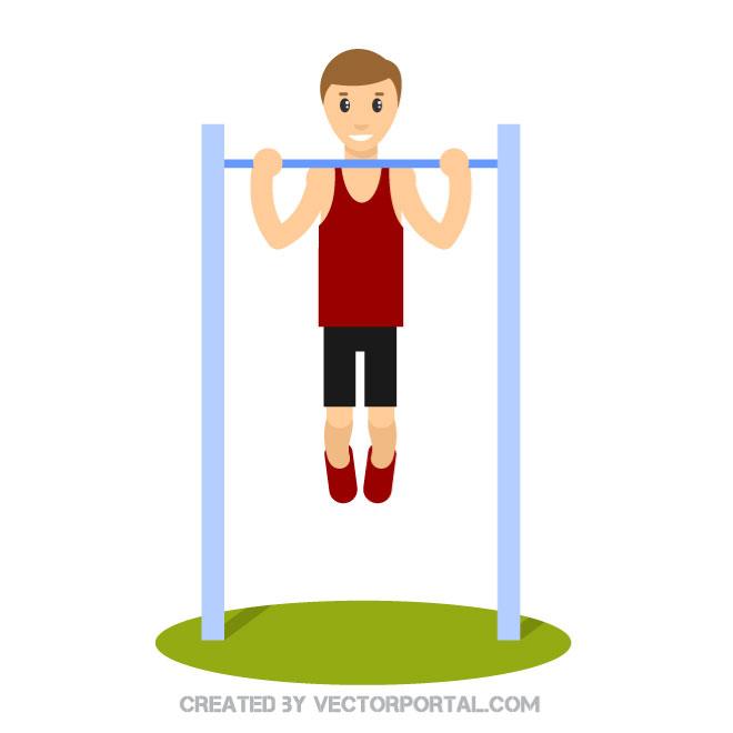 Pull up exercise Royalty Free Stock SVG Vector and Clip Art - Clip Art ...