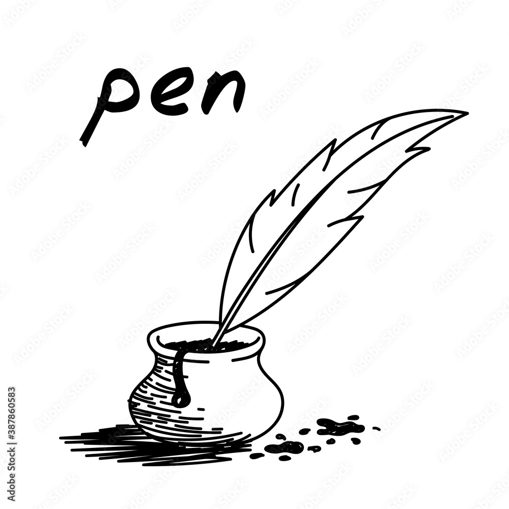 Free clip quill pens, Download Free clip quill pens png images, Free