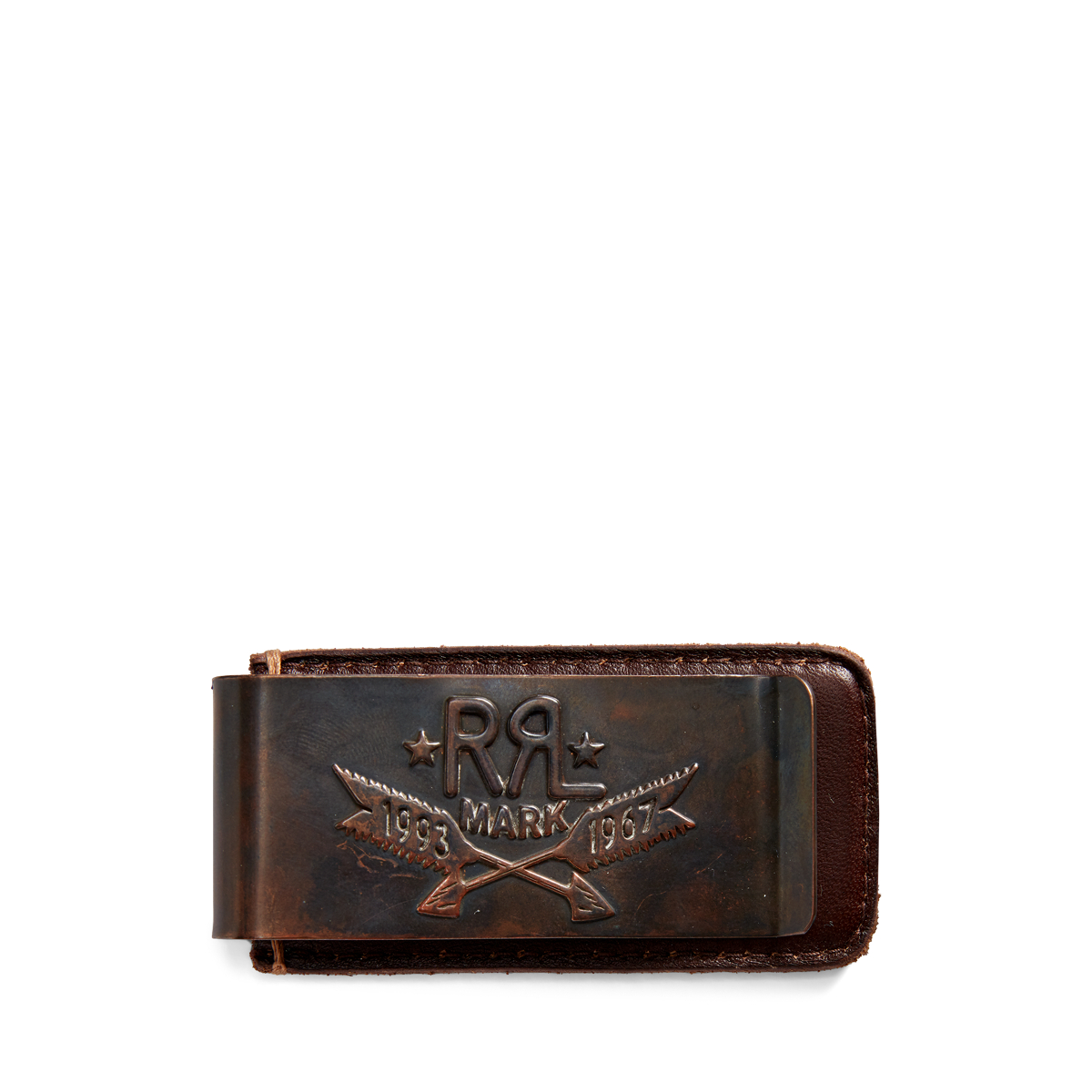 Tooled-Leather Money Clip - Clip Art Library