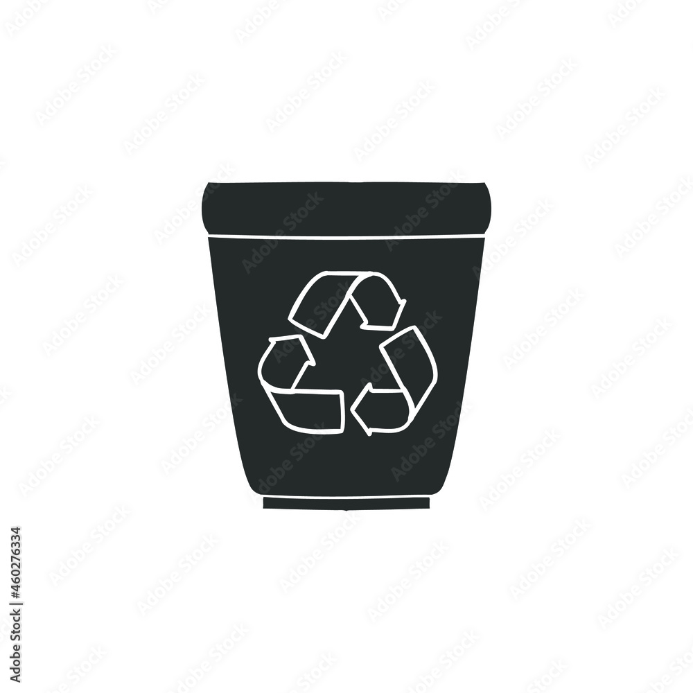 Recycling Symbols Set Vector Art & Graphics | freevector.com - Clip Art ...