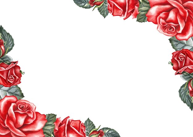 Free clip red roses border, Download Free clip red roses border png ...