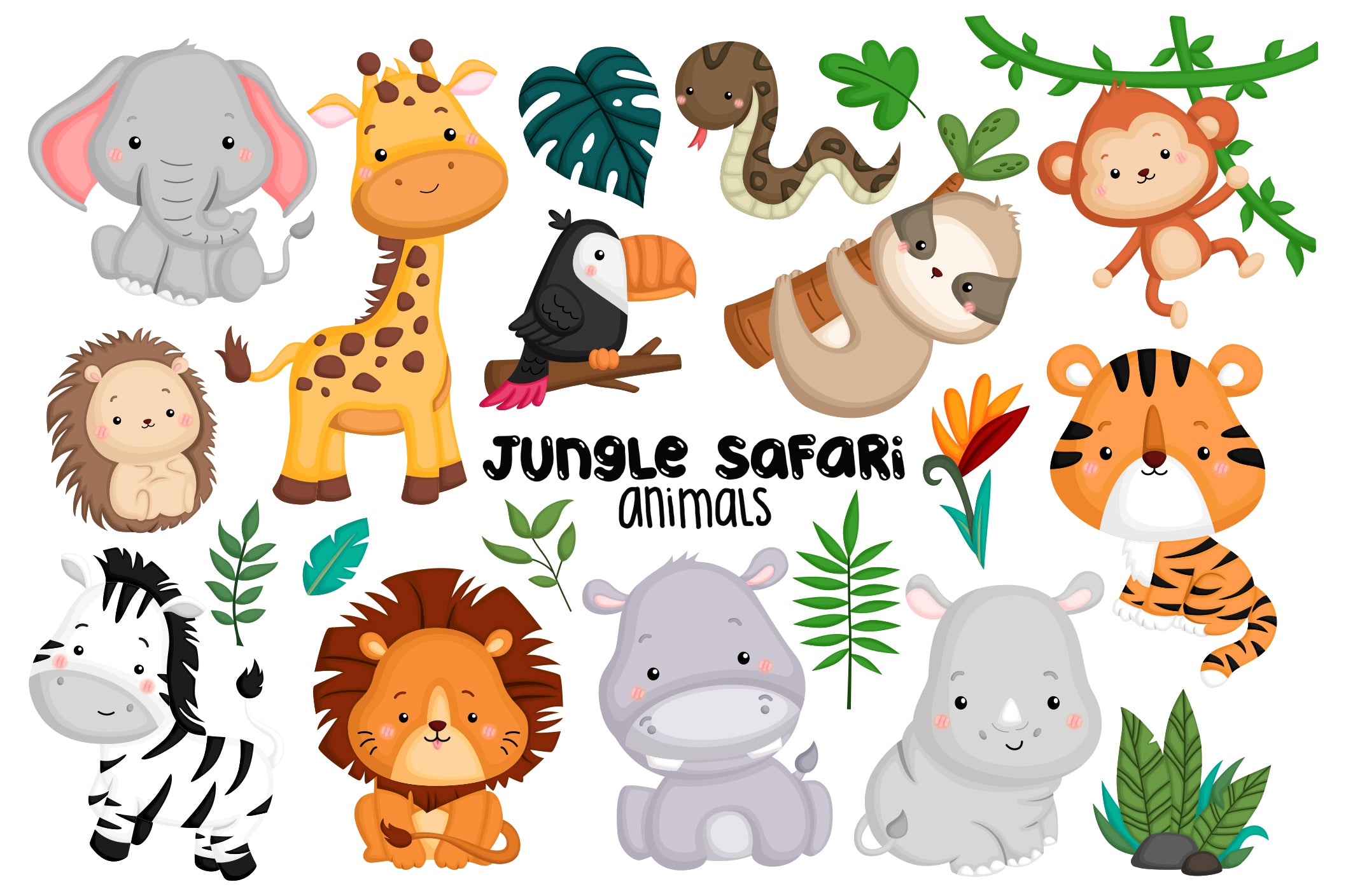 Free clip safari animal, Download Free clip safari animal png images ...