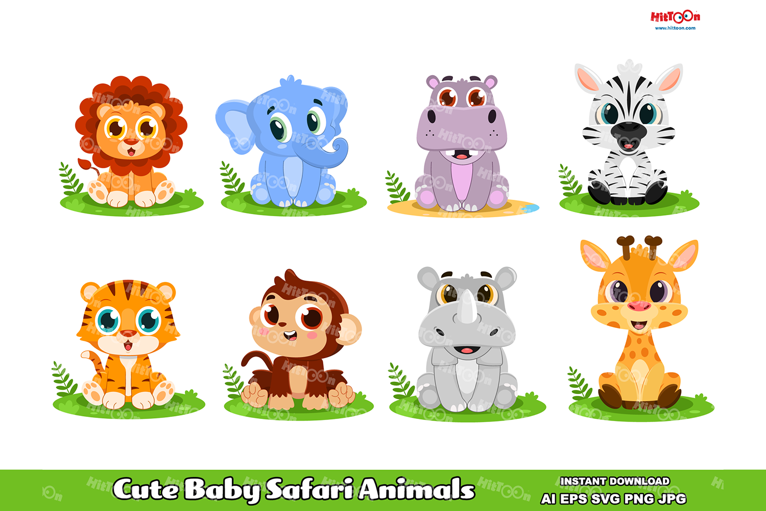 Free clip safari animal, Download Free clip safari animal png images ...