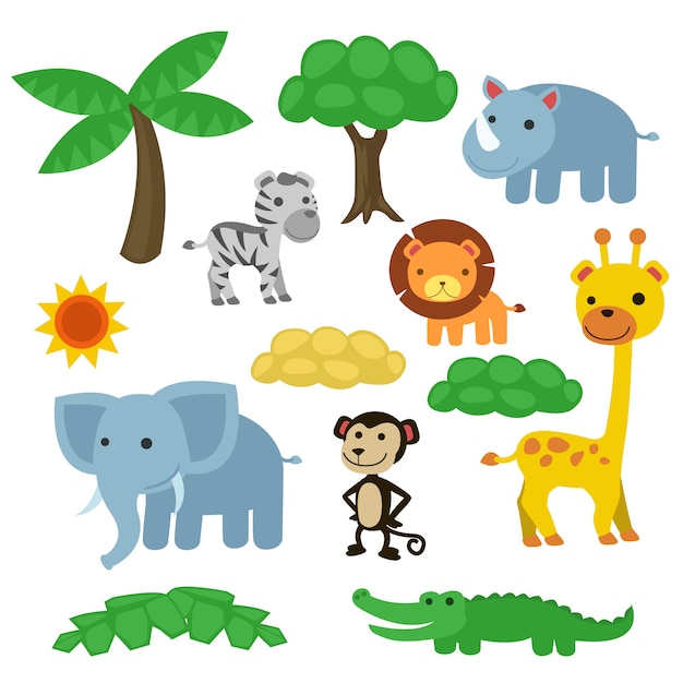 Free clip safari animal, Download Free clip safari animal png images ...