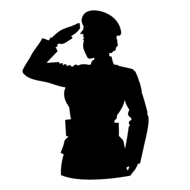 Soldier Salute Silhouette Images - Free Download on Freepik - Clip Art ...