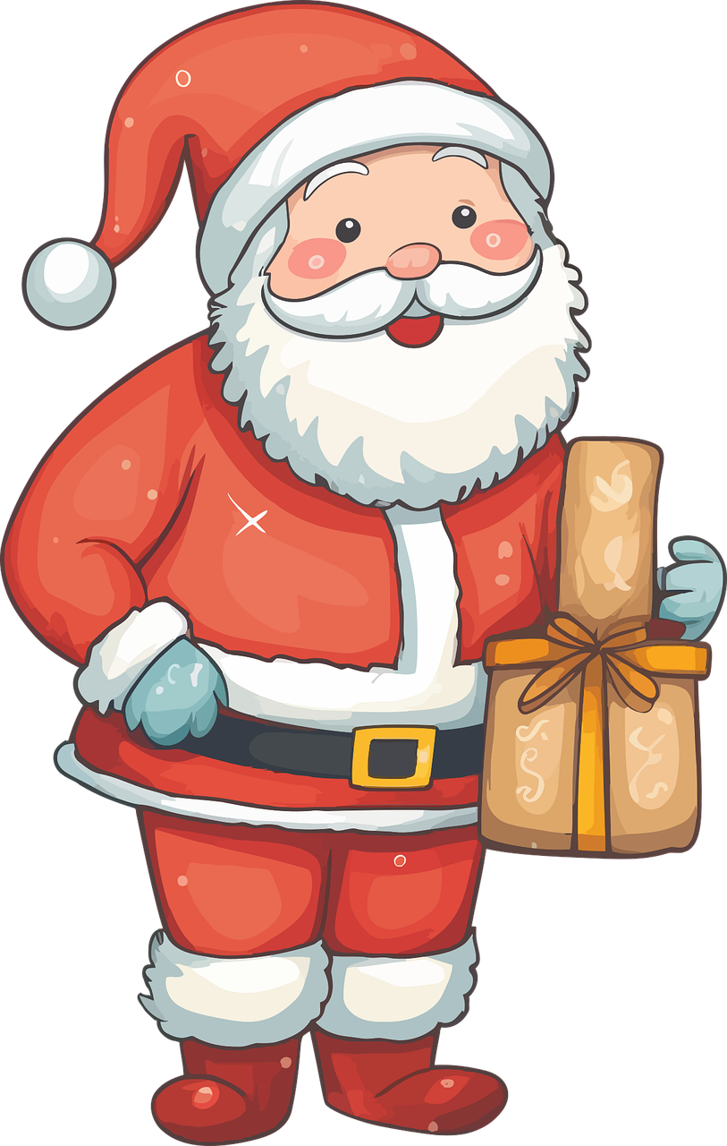 Download Santa Claus, Christmas, Holidays. Royalty-Free Vector ...