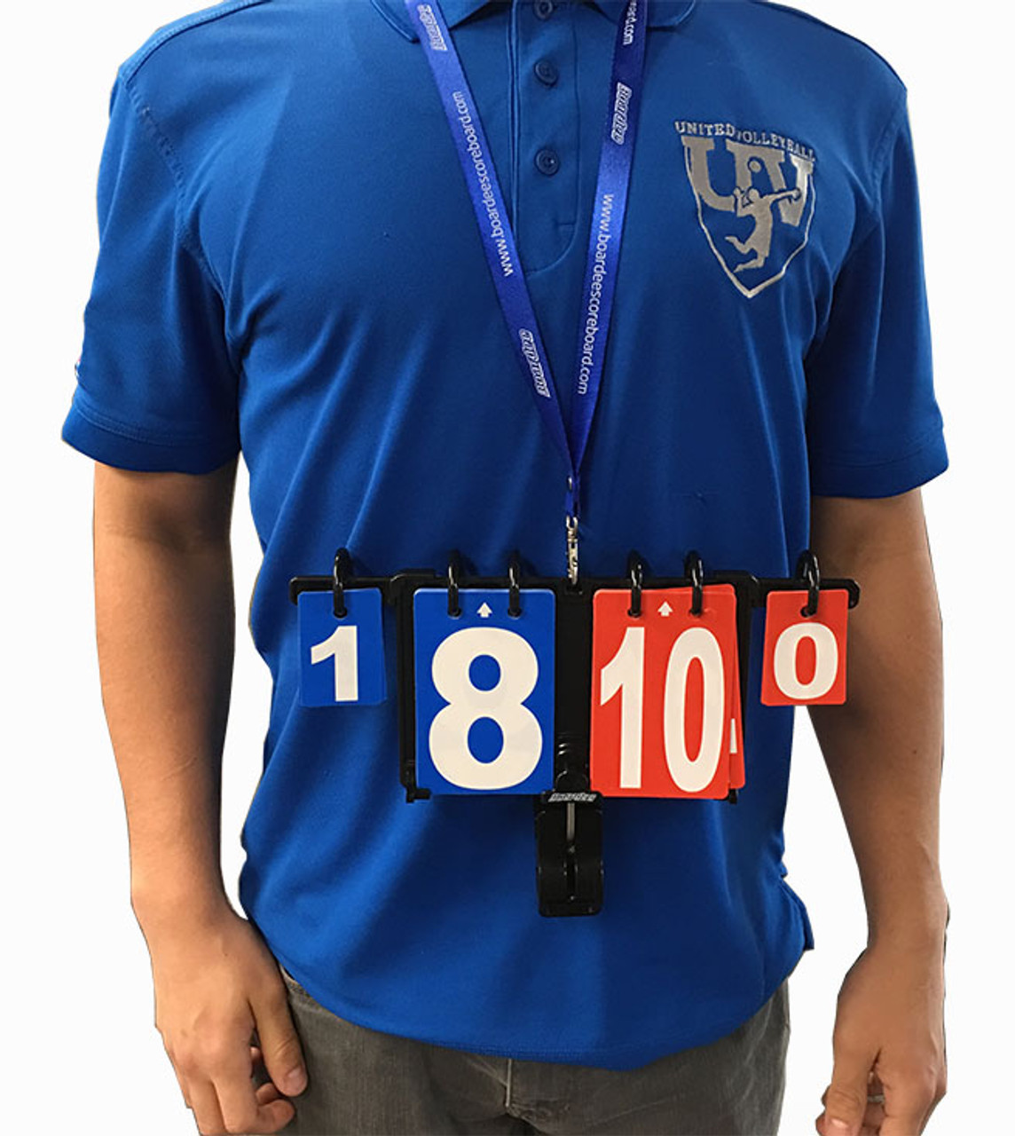 Boardee Portable Scoreboard Clip on, Wearable, Table Top Score ...