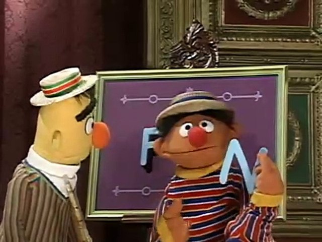 Bert And Ernie From Sesame Street Play Song Association Clip Art Library