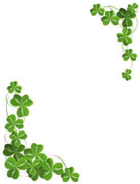 Free clip shamrock corners, Download Free clip shamrock corners png ...