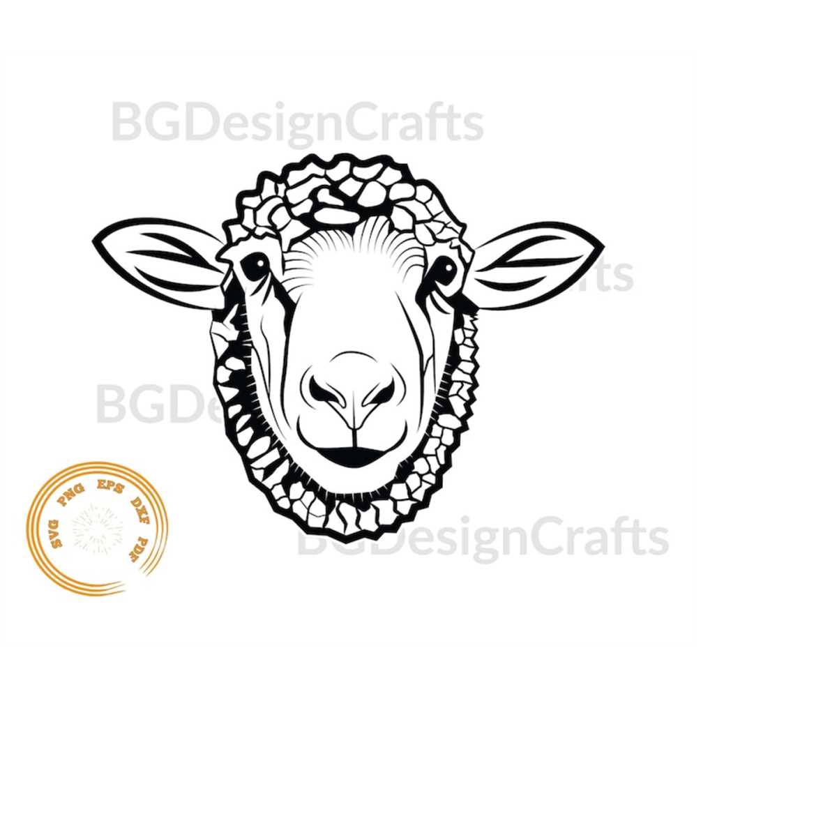 Free clip sheep heads, Download Free clip sheep heads png images, Free ...