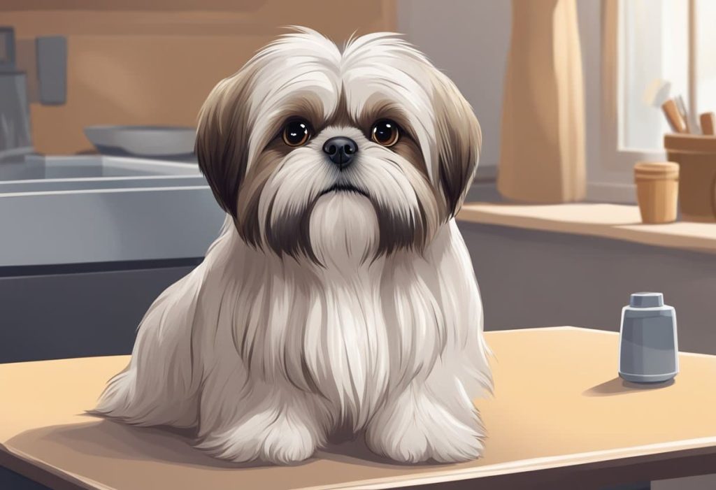 Grooming Guide - Grooming Shih Tzu #23 - Clip Art Library