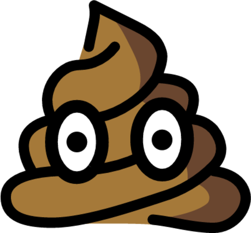 Sticker Feces Pile of Poo emoji , Emoji transparent background PNG ...