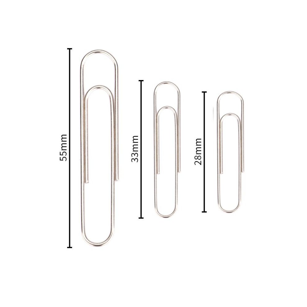 Premium Paper Clips, Paper Paper Clips, Metal Paper Clips, Black Set ...