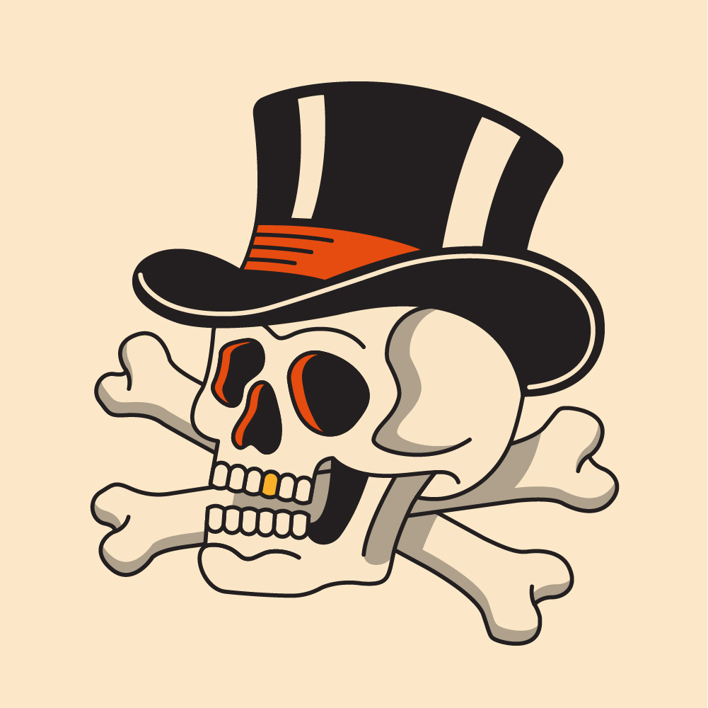 Creepy Skull Crossbones: Over 2,258 Royalty-Free Licensable Stock ...