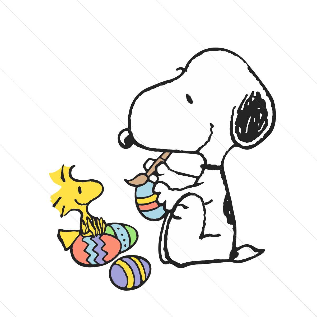 Peanuts Snoopy Easter Egg Svg, Easter Day Svg, Easter Svg, S ... - Clip ...