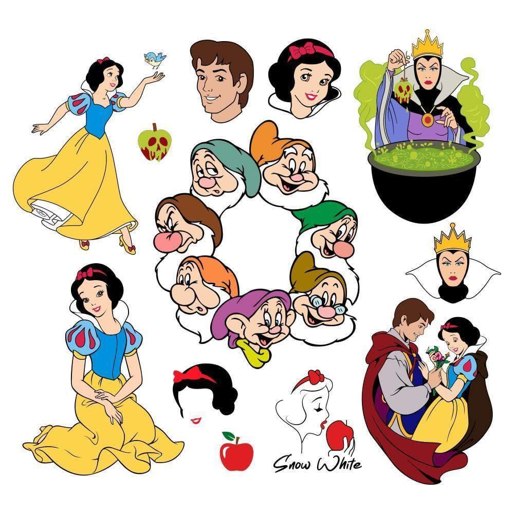 Free clip snow white svg, Download Free clip snow white svg png images