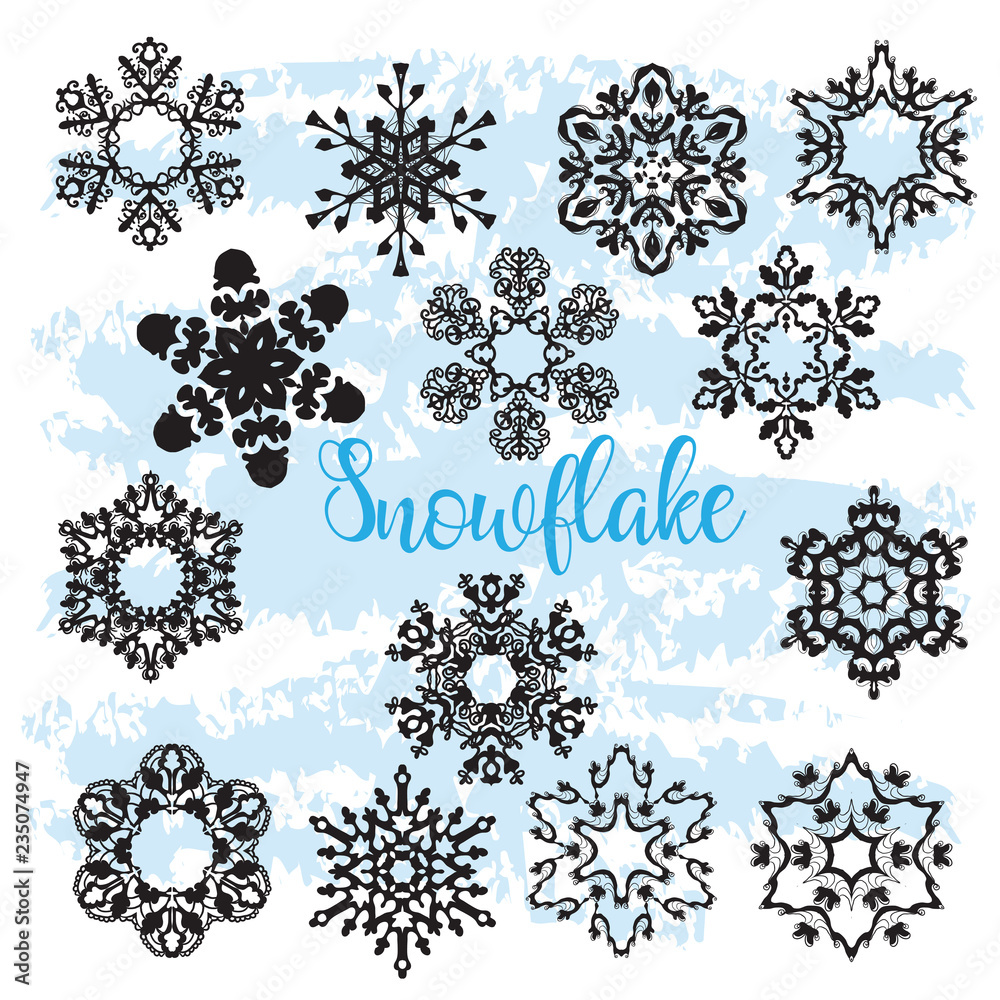 Free: Snowflake Clip Art - Snowflake Clipart - nohat.cc - Clip Art Library