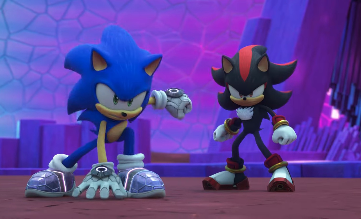 Sonic and Shadow join forces in Sonic Prime season 2 clip - Clip Art ...