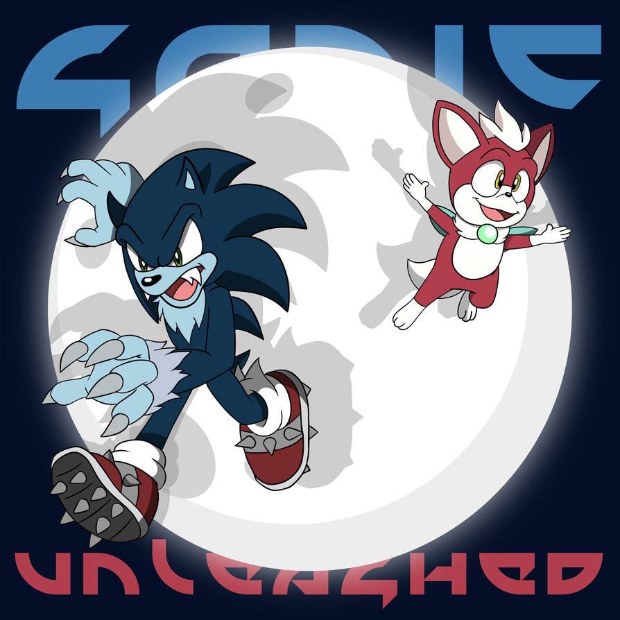 Werehog And Chip Sonic Unleashed By Jcr3ative On Deviantart Clip