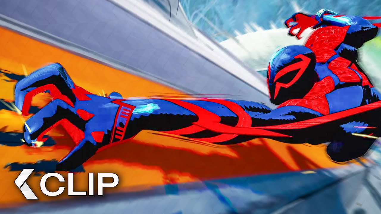 Miles Has to Fight Spider-Man 2099! Scene - Spider-Man: Across The ...