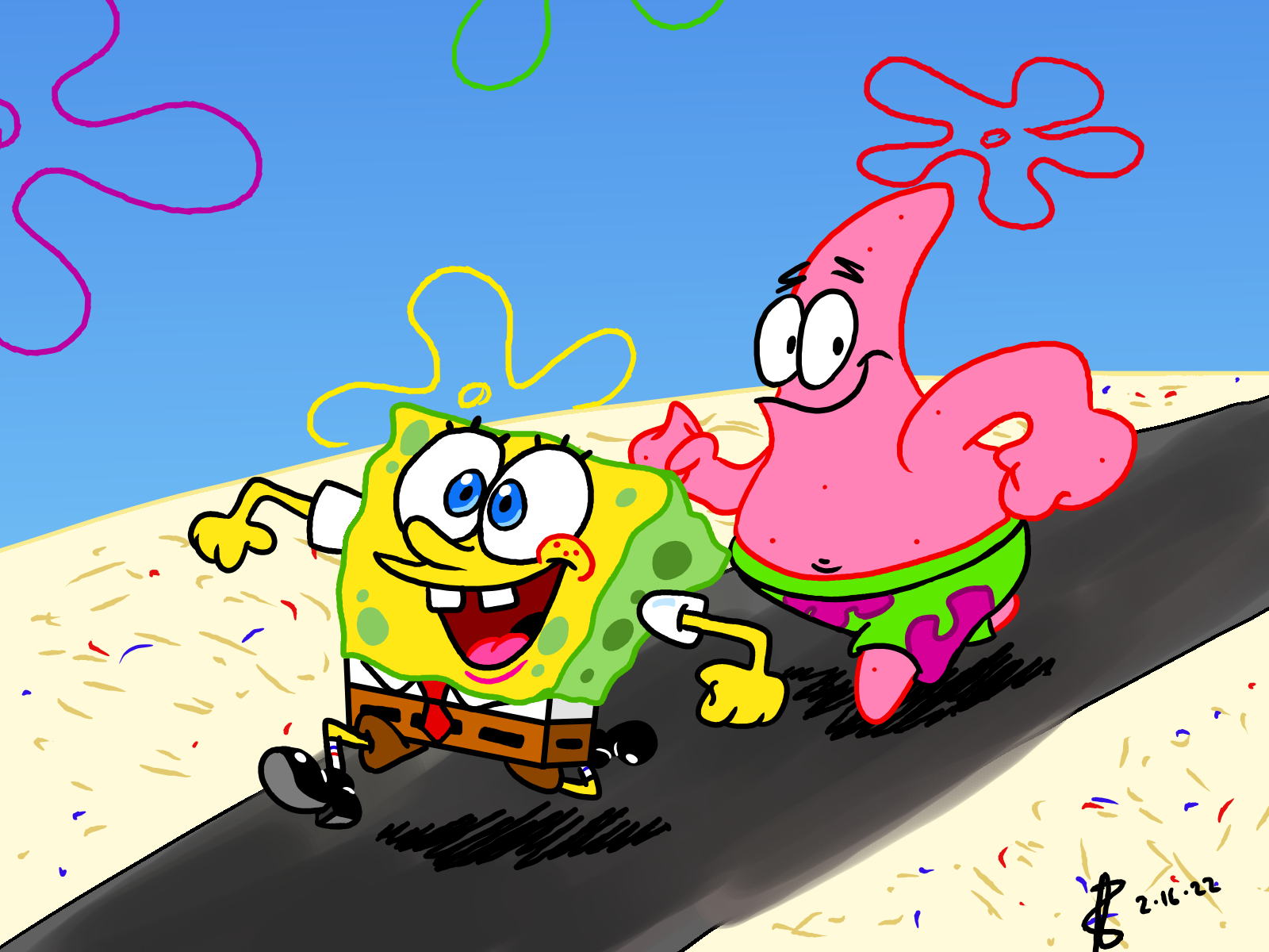 Spongebob And Patrick Vector 3 By Dudepivot47 On Deviantart Clip Art Library 4774