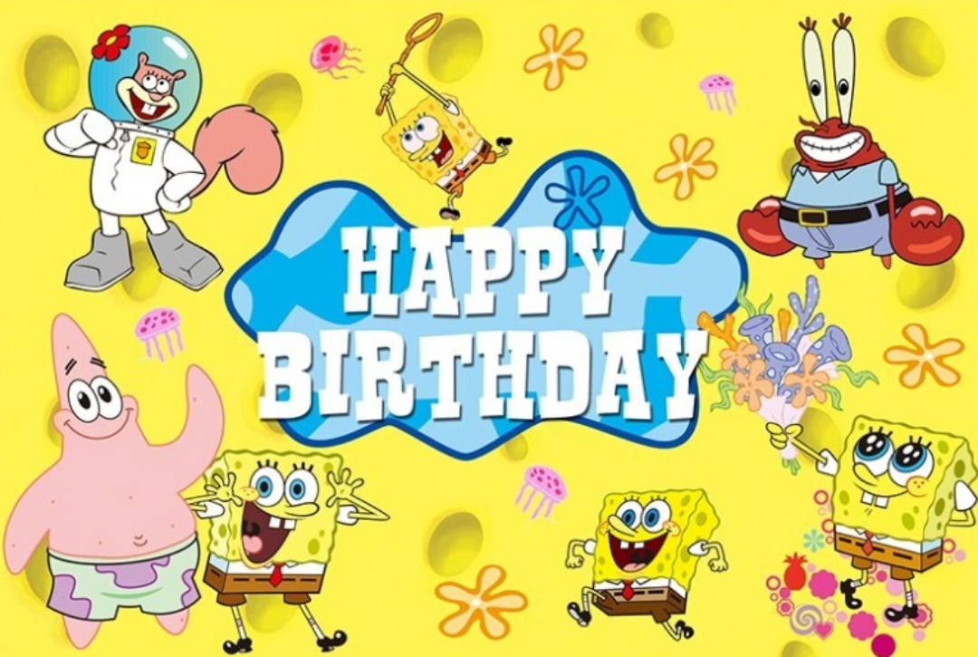 Its my birthday today! : r/spongebob - Clip Art Library